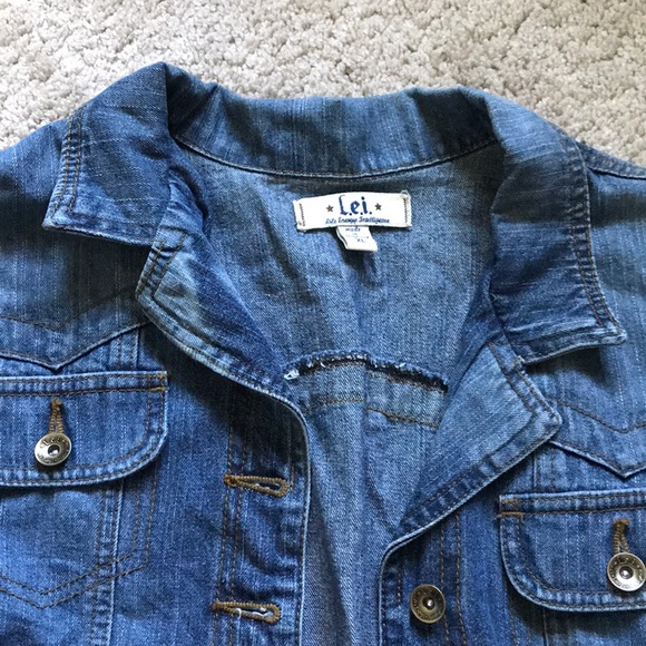 🛍Girl’s l.e.i Jean Jacket - Picture 6 of 8